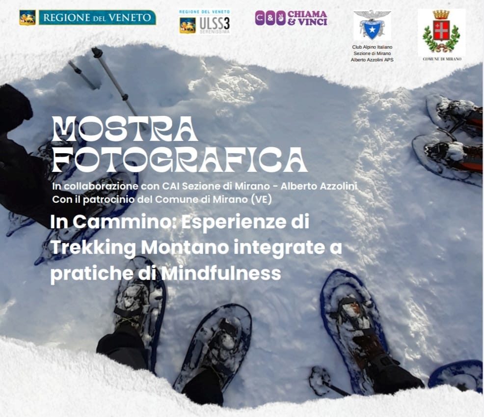 MOSTRA FOTOGRAFICA “IN CAMMINO: ESPERIENZE DI TREKKING MONTANO INTEGRATE A PRATICHE DI MINDFULNESS”